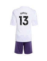 Manchester United Patrick Dorgu #13 Vieraspaita Lasten 2025-26 Lyhythihainen (+ shortsit)